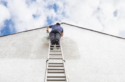 Peinture extérieure à Fêche-l'Église — façades et ravalement